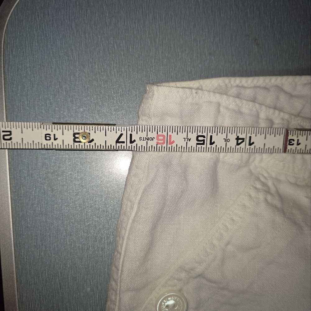 Sanctuary Clothing White Linen Drawstring Pants – Women’s Size 28 - Picture 4 of 15
